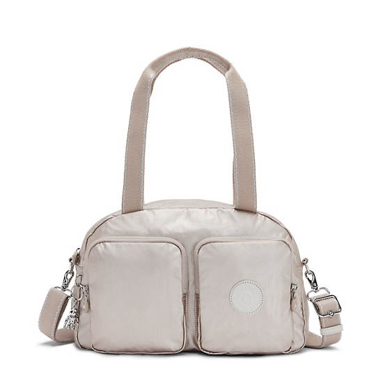 Kipling Cool Defea Metallic Skulderveske Beige | NO 1819NW